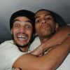 Joakim Noah et Nicolas Batum au Queen à Paris le 19 septembre 2011