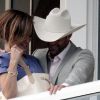 Jennifer Lopez et Jason Statham semblent très proches sur le tournage du film Parker en Floride, le 20 septembre 2011