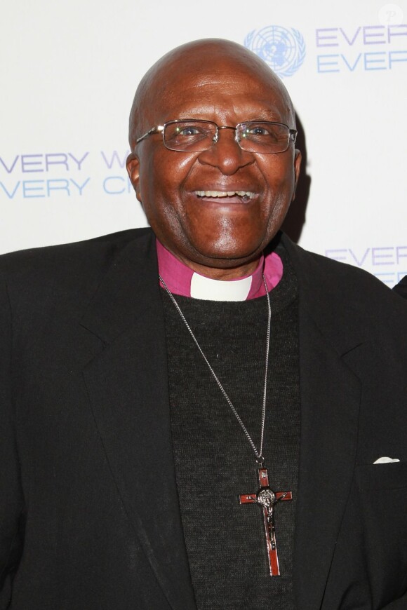 Desmond Tutu à la soirée Every Woman Every Child à New York le 20 septembre 2011
