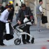 Natalie Portman, Benjamin Millepied et leur fils Alep le 7 et 8 septembre à Paris
