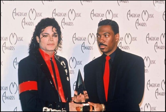 Michael Jackson, cérémonie des American Music Awards, à Los Angeles, en 1989.