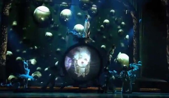 Zarkana, un spectacle du Cirque du Soleil présenté actuellement à New York.