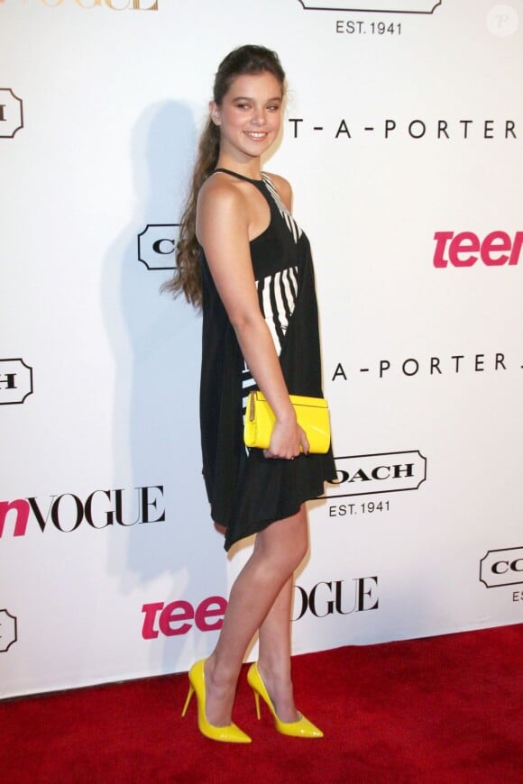 Hailee Steinfeld lors de la soirée Teen Vogue à Los Angeles le 25 septembre 2011