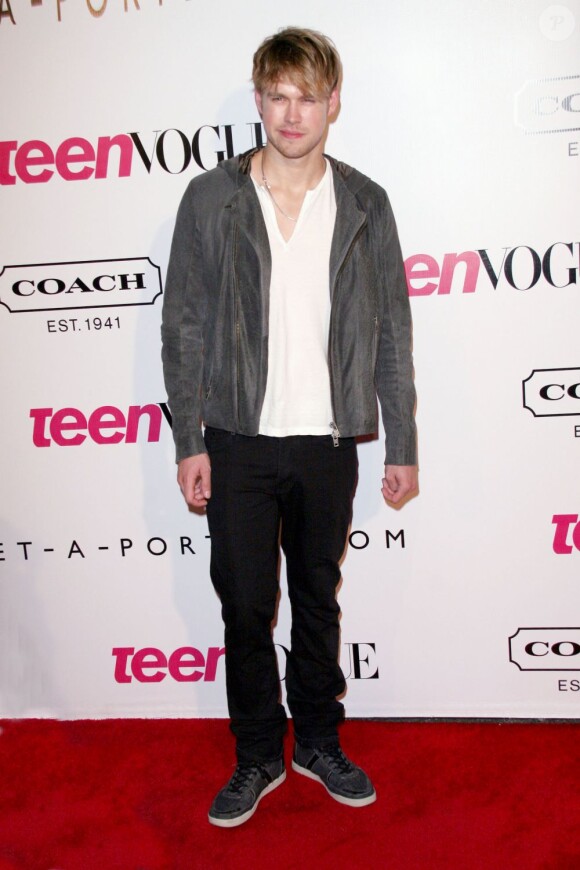 Chord Overstreet lors de la soirée Teen Vogue à Los Angeles le 25 septembre 2011