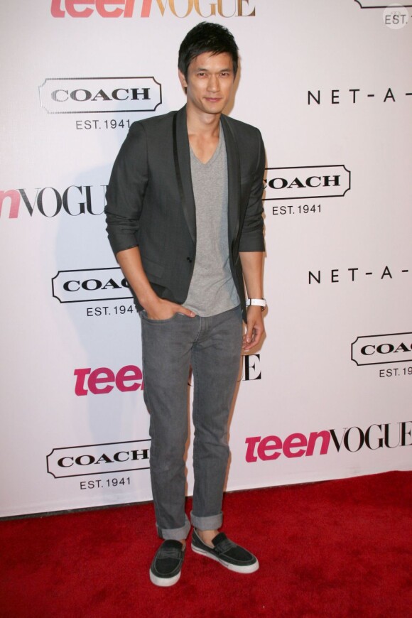 Harry Shum JR lors de la soirée Teen Vogue à Los Angeles le 25 septembre 2011