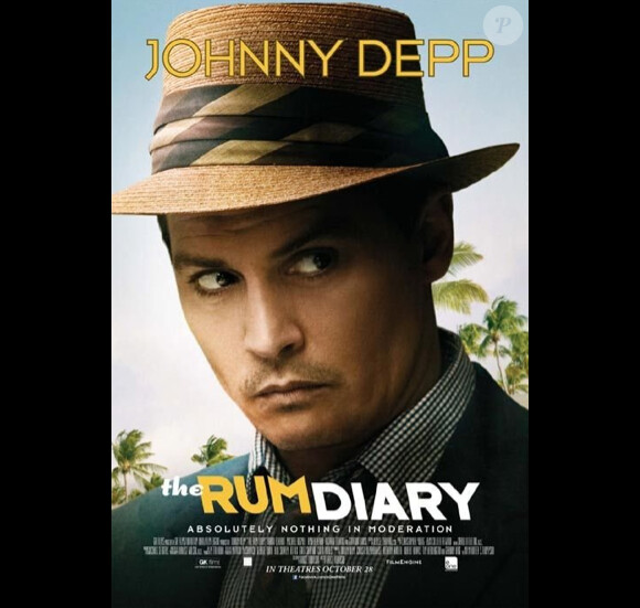 Affiche du film Rhum Express avec Johnny Depp