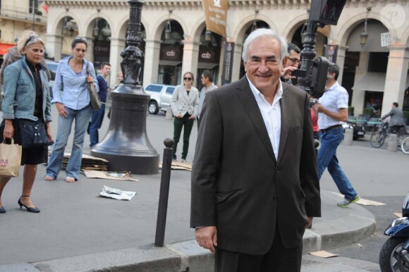 Dominique Strauss-Kahn à Paris, le 5 septembre 2011.
