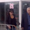 Dominique Strauss-Kahn et Anne Sinclair arrivent à Marrakech, le 22 septembre 2011, sans aucun comité d'accueil !
