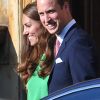 Kate Middleton et le prince William, toujours élégants 