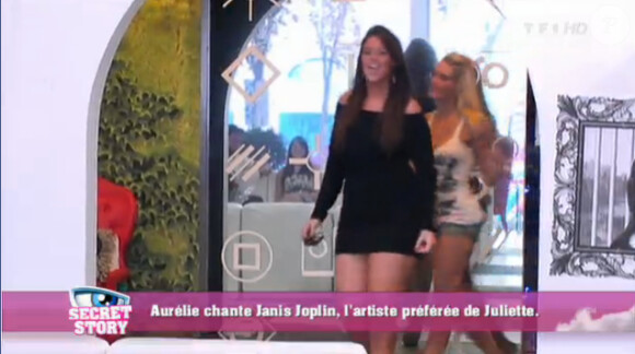 Aurélie fière dans Secret Story 5, mercredi 28 septembre 2011 sur TF1