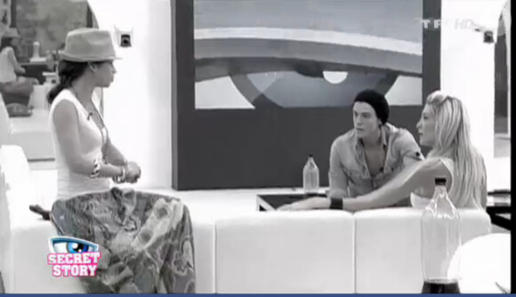 Juliette dans Secret Story 5, mercredi 28 septembre 2011 sur TF1