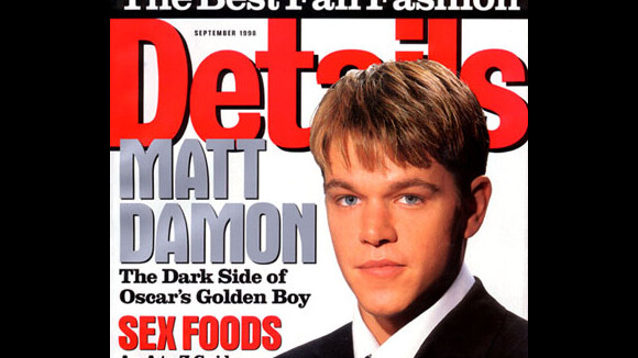 Flashback : Les débuts de Matt Damon, ses premières couvertures