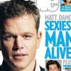 Matt Damon, nommé Homme Le Plus Sexy en 2007 par le magazine People. Novembre 2007.