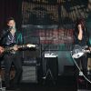 Les membres du duo The Kills (Alison Mosshart et Jamie Hince) se produisent sur la scène du VIP Room, samedi 1er  octobre, à l'occasion de la soirée Diesel.