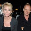Sting et son épouse Trudie Styler, à Paris, le 1er octobre 2010.