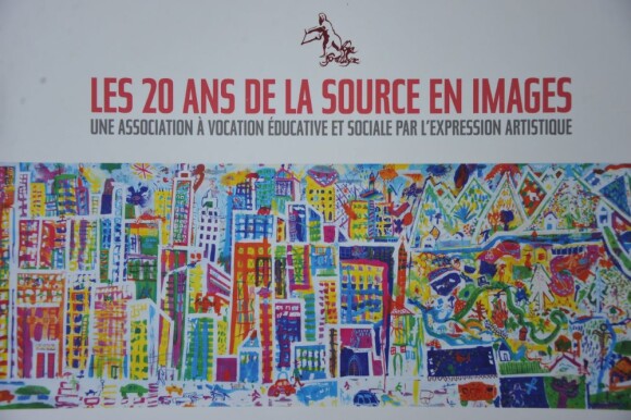 Jean-Louis Aubert et Raphaël pour les 20 ans de l'association La Source, au théâtre du Rond-Point à Paris le 3 octobre 2011