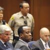 Procès du docteur Conrad Murray accusé d'homicide involontaire sur Michael Jackson à Los Angeles le 3 octobre 2011 - ici Conrad Murray