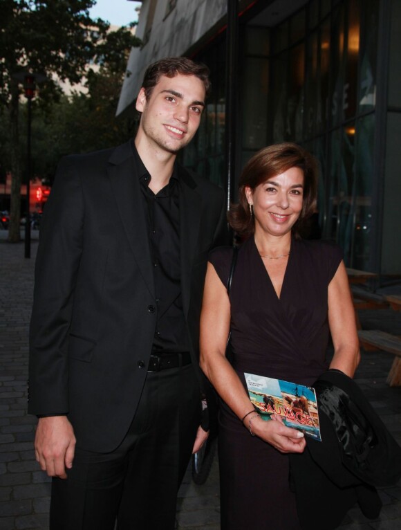 Valentin Livi et Carole Amiel le 26 septembre 2011