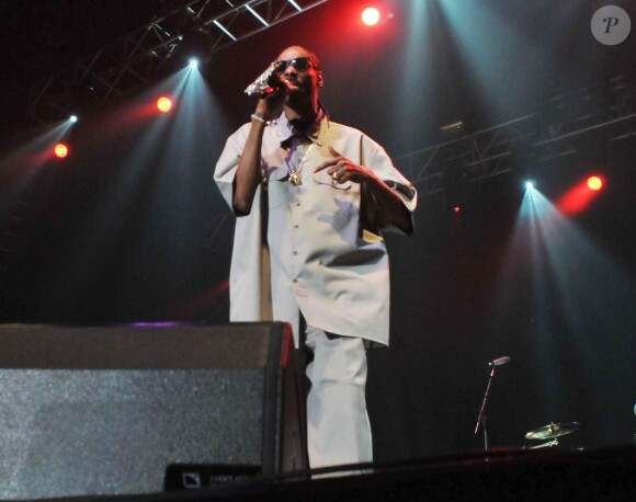 Snoop Dogg en concert à Londres le 7 octobre 2011