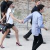 Orlando Bloom emmène d'un pas décidé sa belle Miranda Kerr au défilé Dior ! Paris, 30 septembre 2011