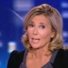 Claire Chazal, sur le plateau du JT de 20 heures de TF1, dimanche 18 septembre 2011.