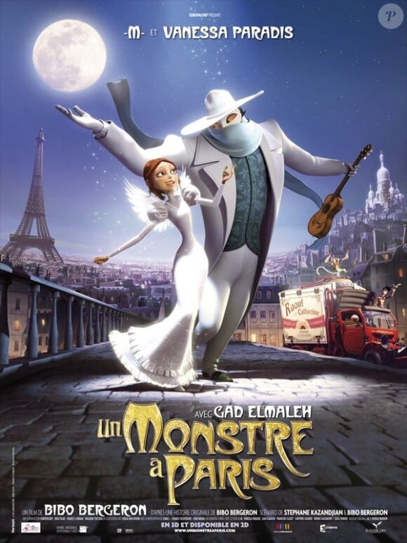 L'affiche du film Un monstre à Paris