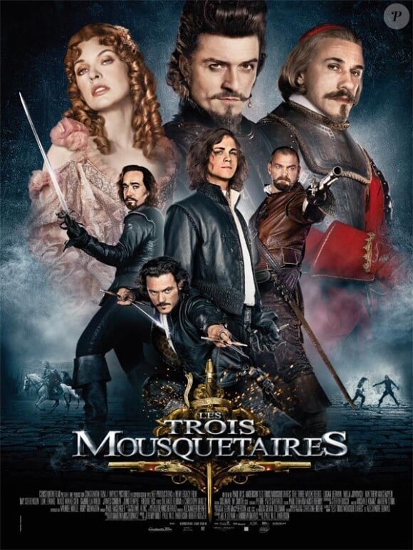 L'affiche du film Les Trois Mousquetaires (version 2011)