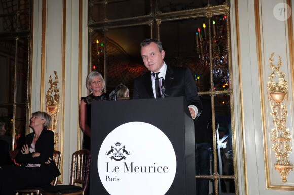 Jean-Charles de Castelbajac à la quatrième édition du Prix Meurice pour l'art contemporain. Le lundi 10 octobre 2011