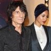 Ronnie Wood et Ana Araujo, à Londres, le 17 septembre 2011.