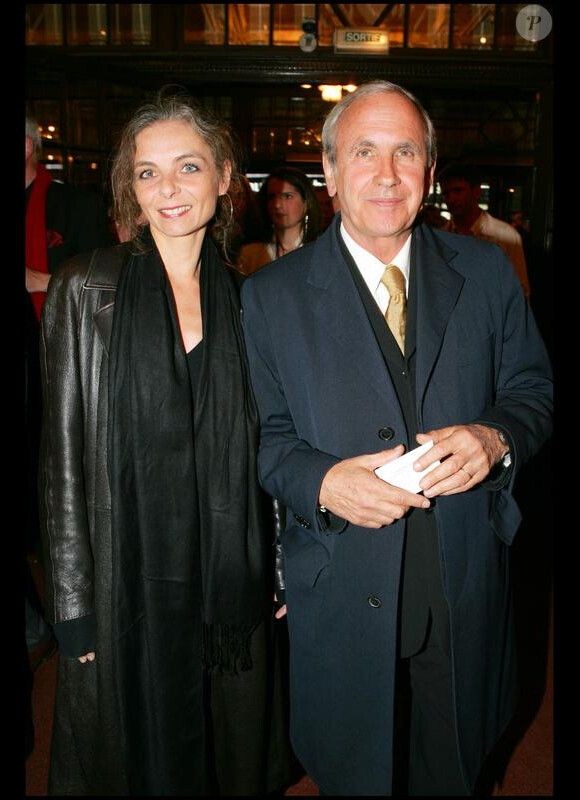 Patrice Laffont et son ex-femme Valérie aux Molières en 2005