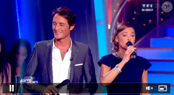Sandrine Quétier et Vincent Cerutti dans Danse avec les stars 2 sur TF1 le samedi 15 octobre 2011