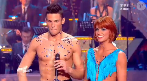 Baptiste Giabiconi et Fauve, torrides dans Danse avec les stars 2 sur TF1 le samedi 15 octobre 2011