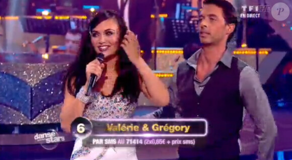 Valérie Bègue dans Danse avec les stars 2 sur TF1 le samedi 15 octobre 2011