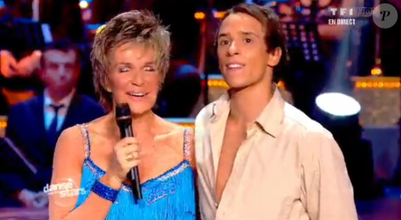 Véronique Jannot dans Danse avec les stars 2 sur TF1 le samedi 15 octobre 2011