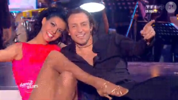 Philippe Candeloro lors de la dernière danse dans Danse avec les stars 2 sur TF1 le samedi 15 octobre 2011