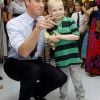 Lors de sa visite au Royal Marsden Hospital à Sutton le 29 septembre 2011 avec son mari le prince William, pour y inaugurer le service Oak Centre for Children and Young People, la duchesse Catherine de Cambridge avait fait forte impression.