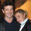 Patrick Bruel et Emmanuelle Béart lors de la soirée d'inauguration de la boutique Look à Paris, rue Saint-Honoré, le 17 octobre 2011