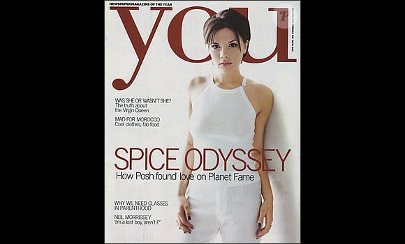 Mai 1998 : Victoria Beckham fait seule la couverture du magazine You.