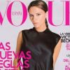 Février 2004 : Victoria Beckham commence à prendre ses galons d'icône mode et pose en couverture du Vogue espagnol. 