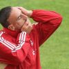 Franck Ribéry, le 7 juillet 2011 à Arco en Italie lors d'un stage de préparation avec le Bayern Munich