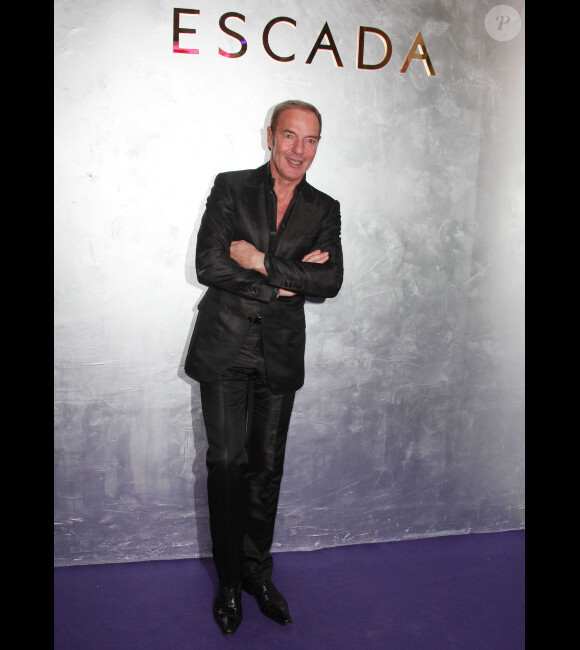 Tony Gomez lors de la soirée Escada à Paris, le 20 octobre 2011