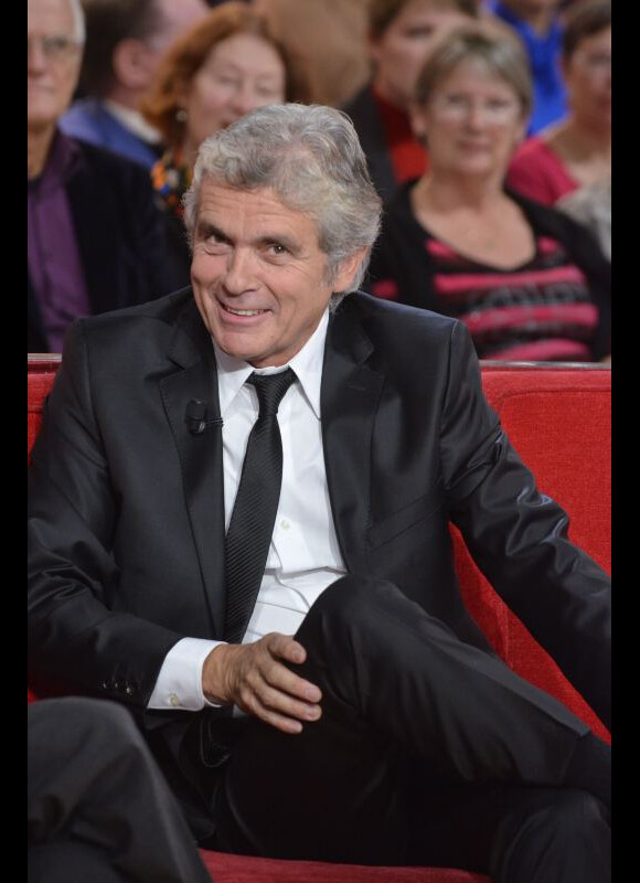 Claude Sérillon lors de l'enregistrement de Vivement dimanche à Paris (diffusion le 23 octobre 2011)