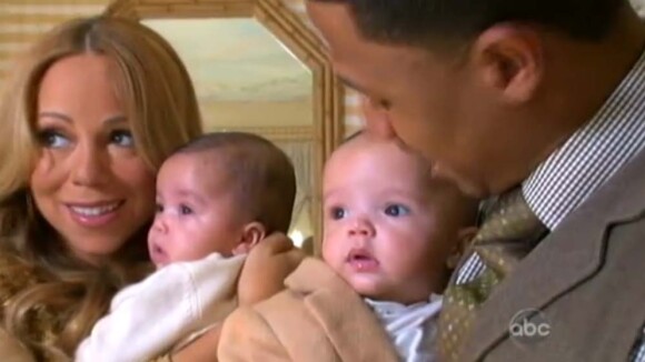 Mariah Carey dévoile enfin l'adorable visage de ses jumeaux Monroe et Moroccan