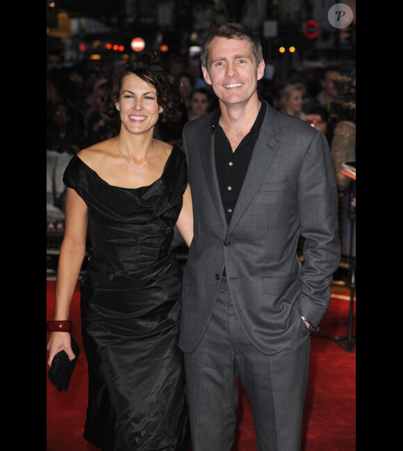 Nick Murphy et sa femme à Londres le 25 octobre pour la projection de The Awakening.