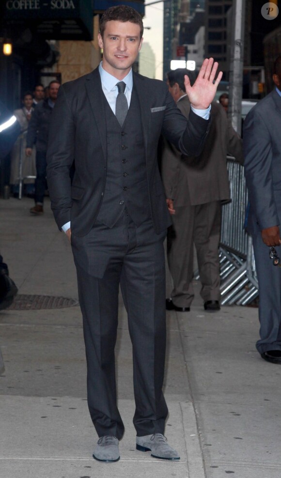 Justin Timberlake à New York, le 26 octobre 2011.
