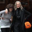 Annie Leibovitz à New York pour la fête d'Halloween le 31 octobre 2011