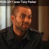 Tony Parker a partagé son expérience personnelle de la gestion d'image via les réseaux sociaux dans le HUBFORUM, fin octobre 2011.