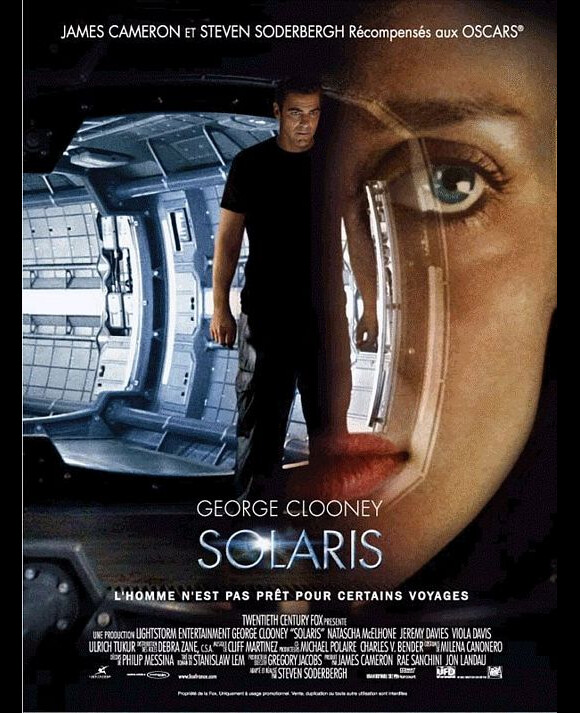 George Clooney dans Solaris (2002) de Steven Soderbergh.