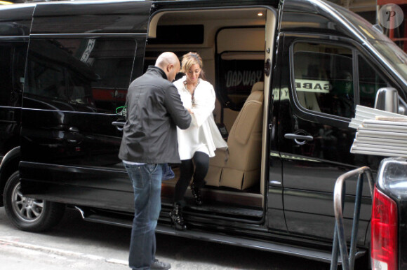 Beyoncé, radieuse dans les rues de New York le 3 novembre 2011