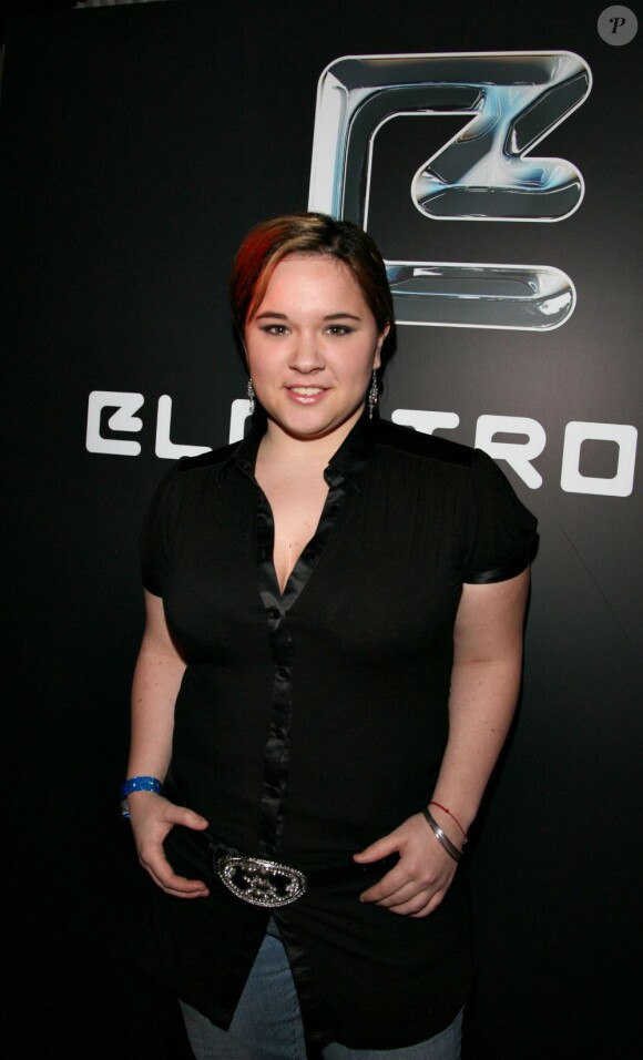 Magalie Vaé à Paris en décembre 2007